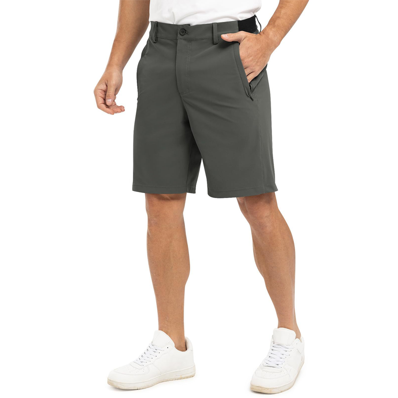 📢📢50% OFF !!!⏰Men's Solid Color Flat Front Shorts