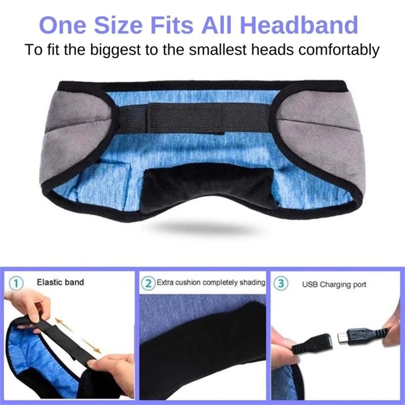 🔥50% discount 🔥Bluetooth headset with eye mask