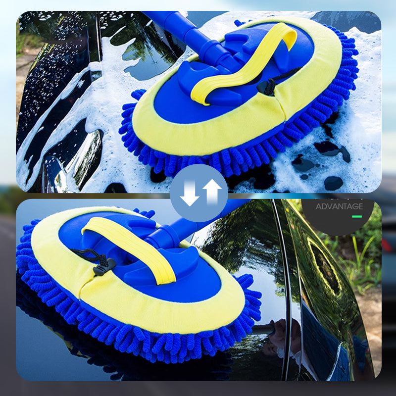 🚗 49% OFF NOW! 🧽 Durable Aluminum Long Handle Telescopic Car Wash Mop – Soft Microfiber, Scratch-Free & Adjustable Length ✨