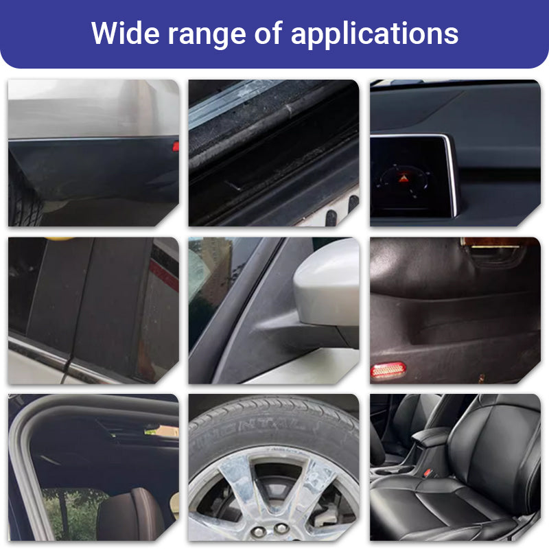 🚨HUGE DISCOUNT! 1-Step Plastic Trim Renewal – No painting! Restore faded exteriors & interiors FAST! Free sponge! 🧽✨