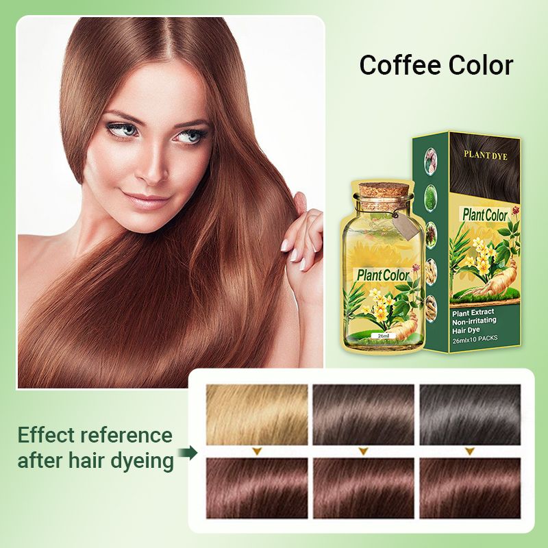 🎁Last Day 50% OFF⏳Plant Extract Non-irritating Hair Dye