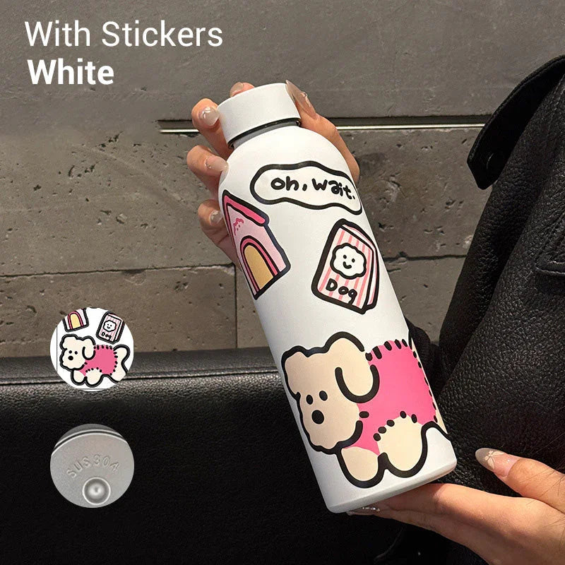 Stainless Steel Insulated Narrow-Mouth Sports Bottle