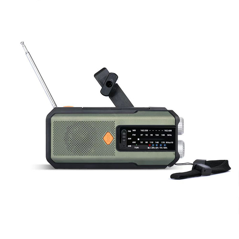 📢📢50%  OFF !! ⏰Solar Hand-Crank Emergency Weather Radio