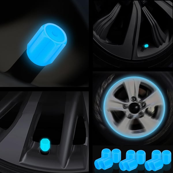 🔥While Supplies Last 40% OFF!🎉 Glow-in-the-dark valve caps (tire valve caps) 🚗💫