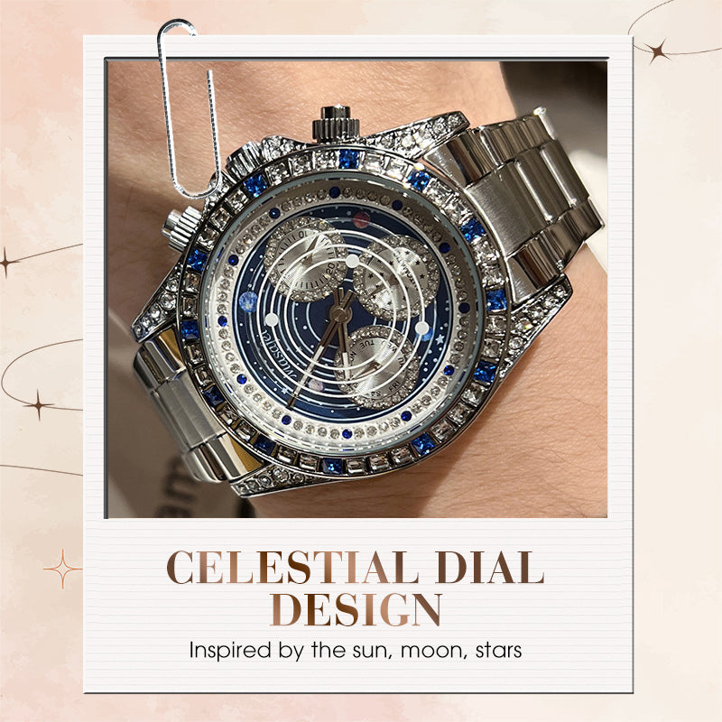 Men's Six-Hand Luminous Chronograph Watch