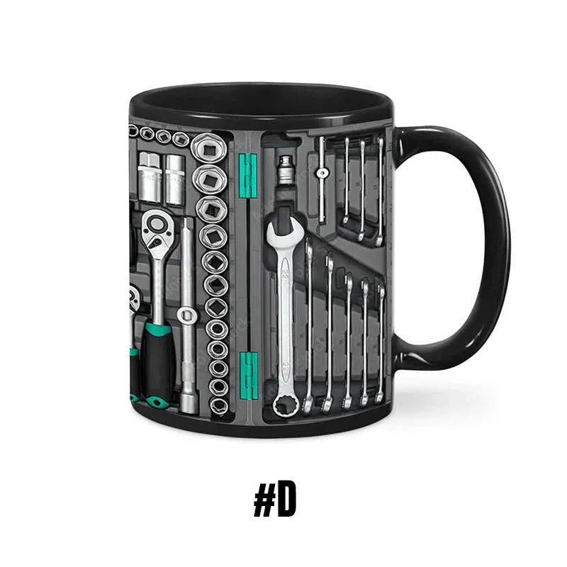 🏆🔨Funny Coffee Mug – Mechanic's Tool Kit☕