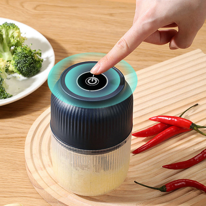 📢📢50% OFF !!!⏰Cordless Mini Electric Garlic Chopper – Powerful & Efficient, Easy Clean & Perfect for Kitchen 🔪