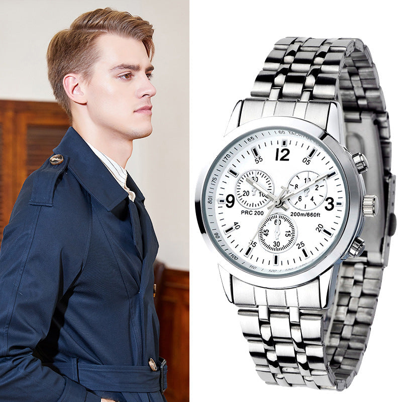 ⏳Limited-time 49% off⏰Classic 3-Eye Dial Casual Couple's Watch⌚