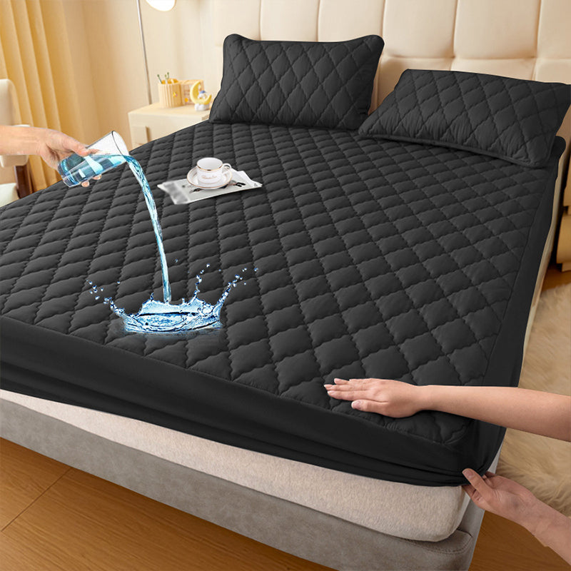 🔥 Hot Sale 🔥Waterproof Quilted Mattress Cover & Pillowcases Set
