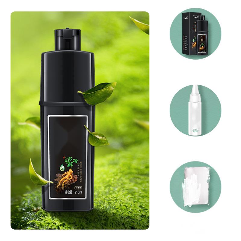 Your Hair Will THANK YOU! 🌿 Plant Ingredients Black Dye Shampoo