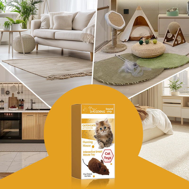 😫 BORED PET? SOLVED! 💥Mouse Toy for Cats and Dogs