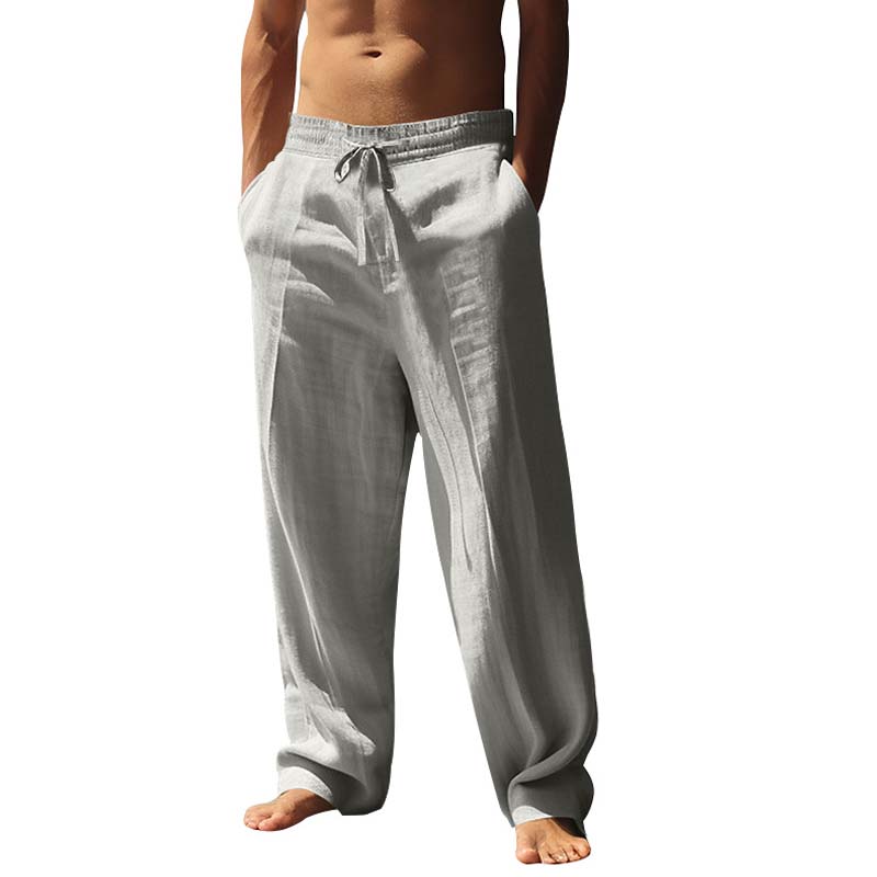 Men's Casual Loose Straight-Leg Pants