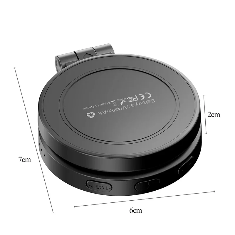 3-in-1 Magnetic Phone Light With Built-in Mirror