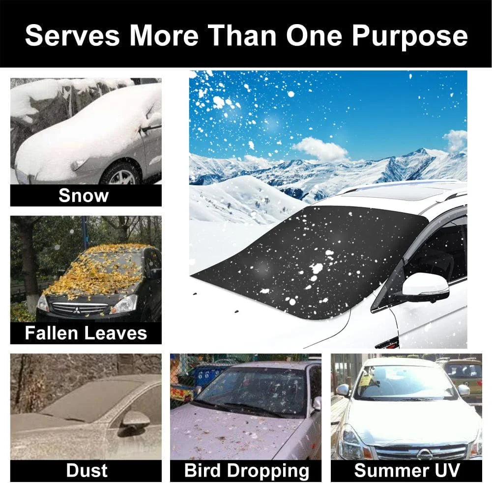 ⏳Limited Time Offer⏳2025 Upgraded Car Windshield Magnetic Snow Cover