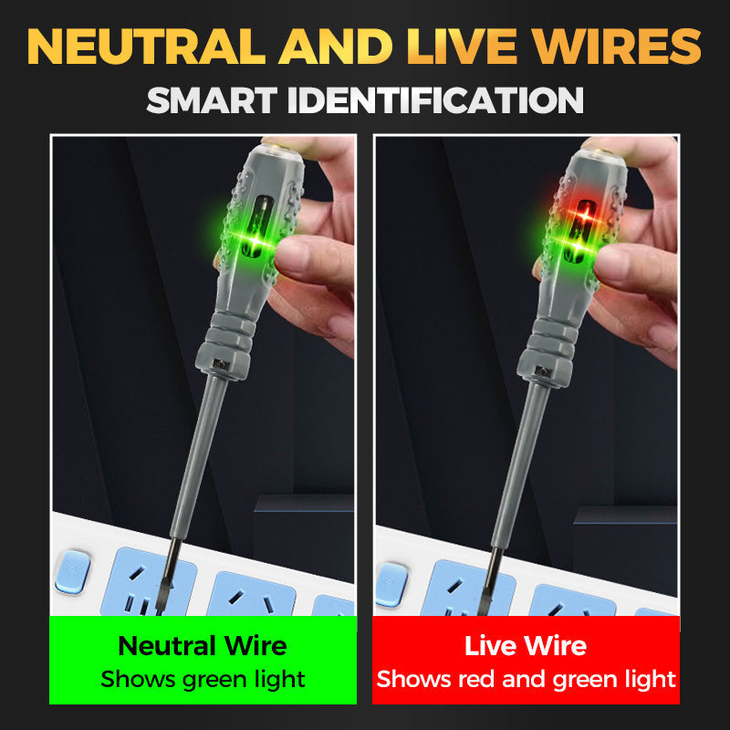 💥Hot Sale Buy 1 Get 1 Free💥2-in-1  High Torque Strong Magnetic Screwdriver Electricity Detector💡
