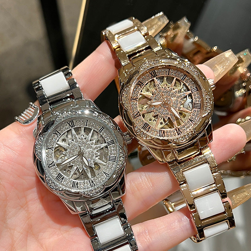 Women's Rhinestone Quartz Watch