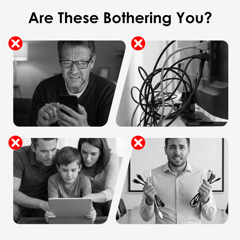 💎 50% OFF! 💎 4K Wireless HDMI Display Dongle – Dual-Band Wi-Fi, Plug-and-Play & Universal Screen Mirroring for iOS/Android/Mac/PC 📺✨