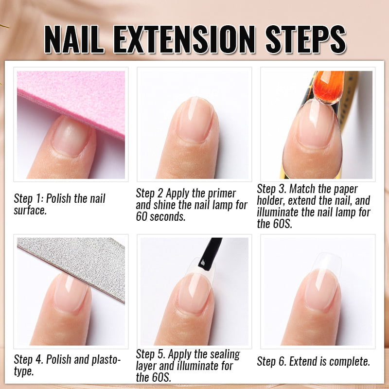 Nail Repair & Extend Fiber Gel