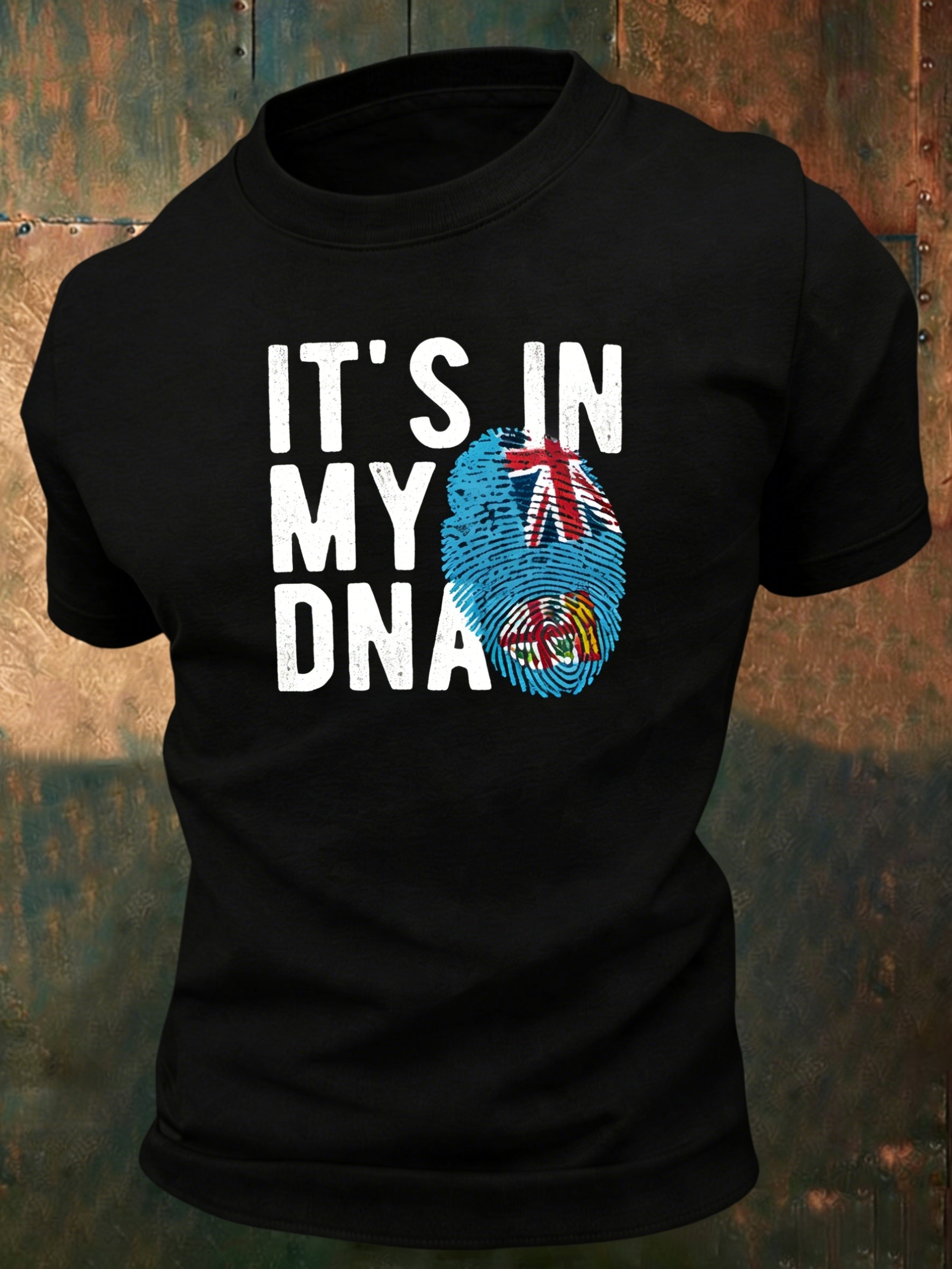 Men's AU Aboriginal Culture Printed Casual Tops