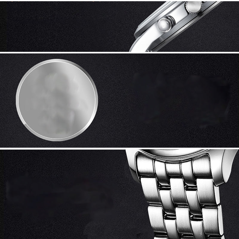 ⏳Limited-time 49% off⏰Classic 3-Eye Dial Casual Couple's Watch⌚