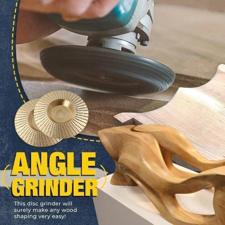 🔥 Limited Time Offer! Premium Wood Carving Disc — Super Sharp & Fast Cutting!