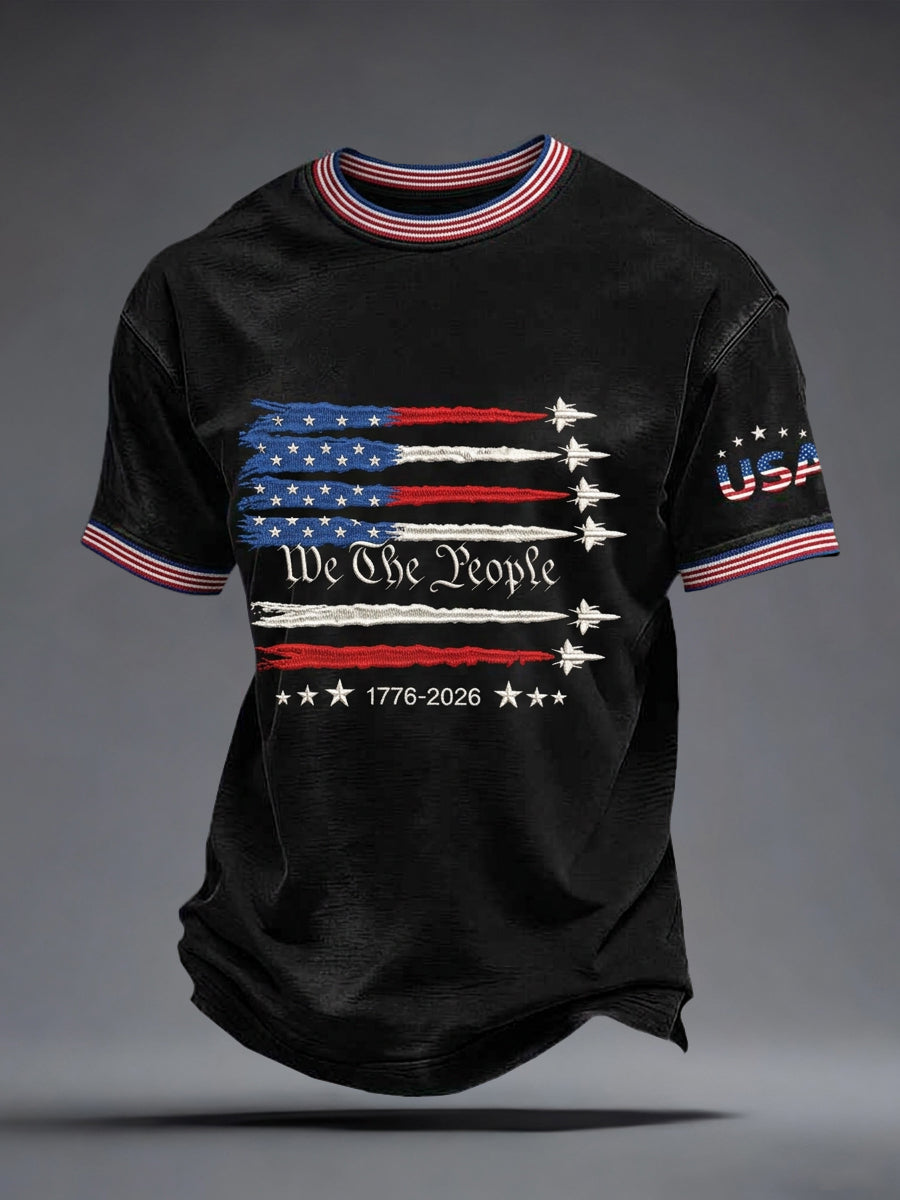 Men's USA 1776-2026 Print T-Shirt
