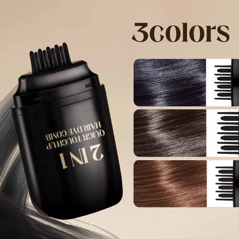 📢📢50 OFF !!⏰⏰2 in 1 Quick Touch up Hair Dye Comb