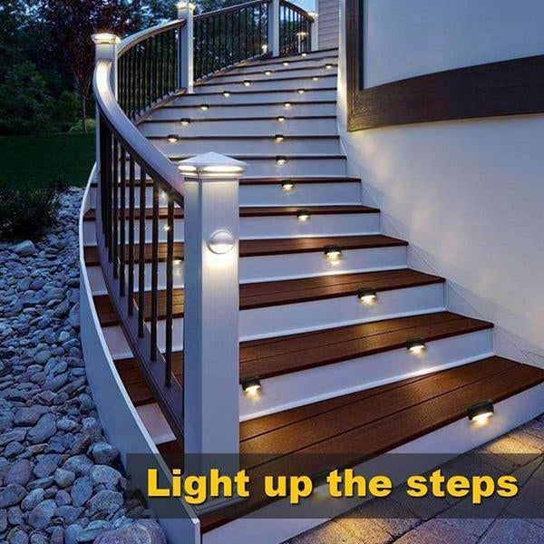 🔥 MEGA DEAL!✨ Outdoor Solar Railing Lights, Light Up Your Garden Path!