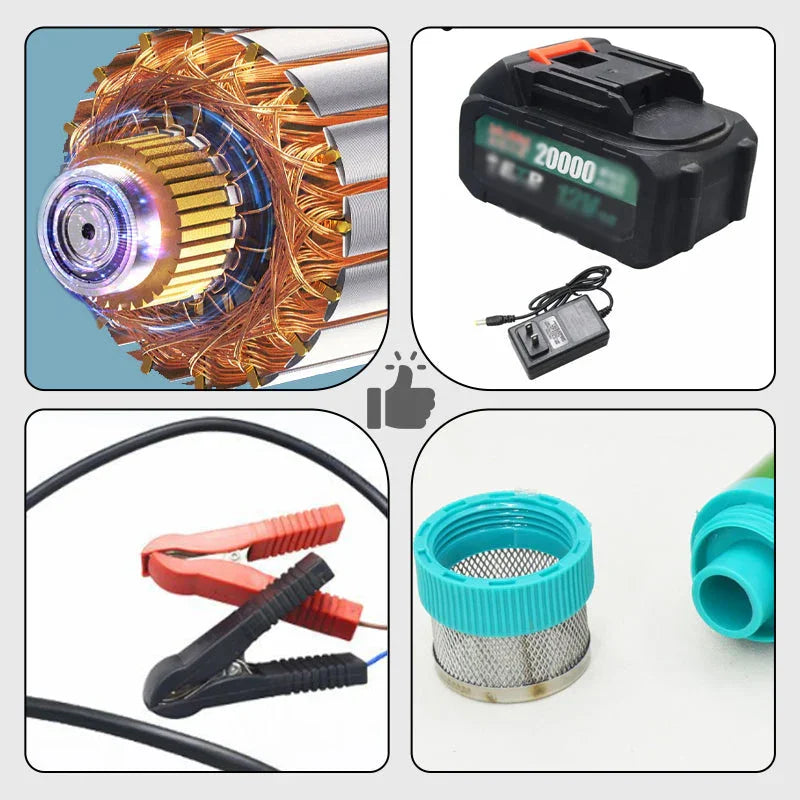 ⏳Limited stock available - while stocks last⏰Lithium Electric Suction Pump