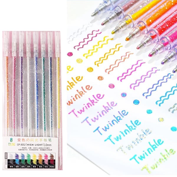 🎄Early Christmas 🎉BUY 3 GET 20% OFF🎉🎁 Glitter Gel Pen Set