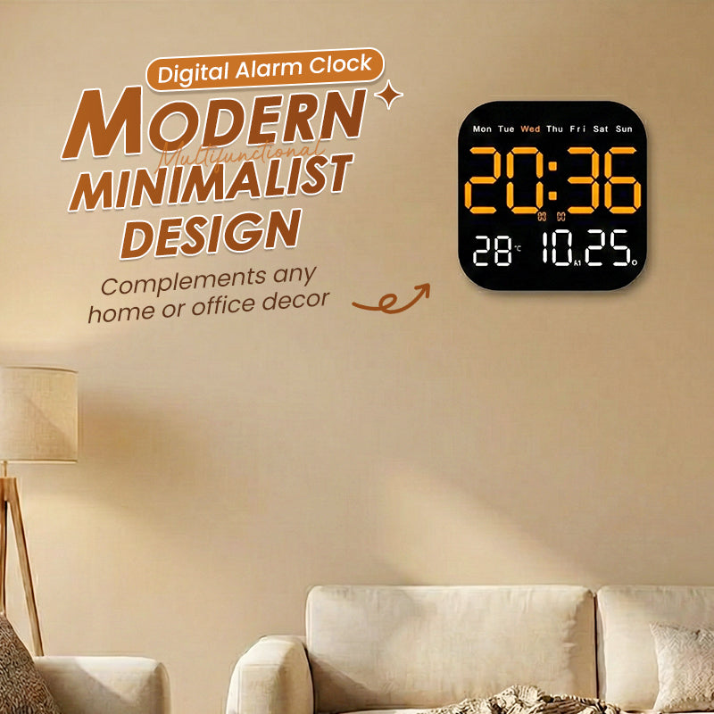 Multifunctional Digital Alarm Clock for Home & Office