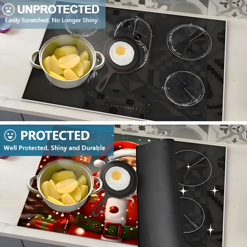 🎅🏻Christmas Themed Stove Top Protector Mat