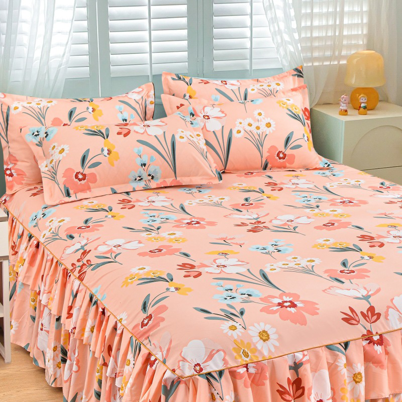 ⏳Time-Limited Special⏰3-Piece Ruffled Bed Skirt Set🛏️