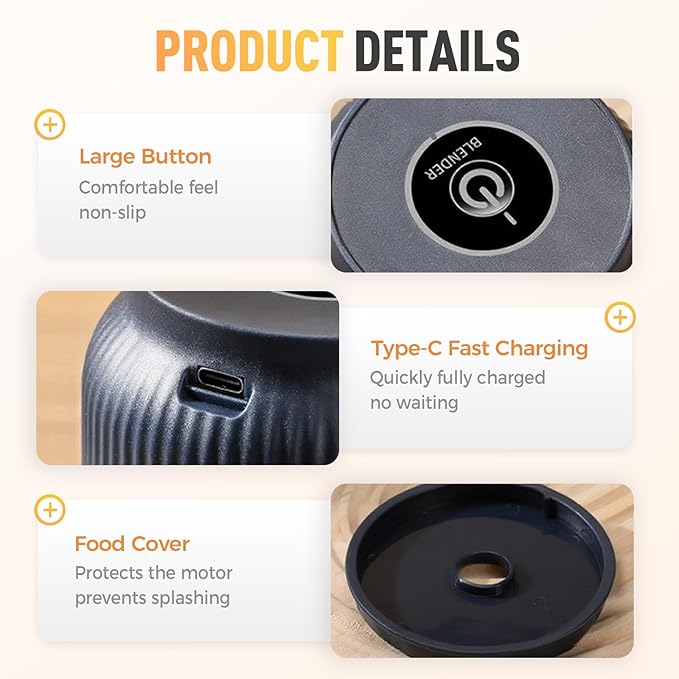 📢📢50% OFF !!!⏰Cordless Mini Electric Garlic Chopper – Powerful & Efficient, Easy Clean & Perfect for Kitchen 🔪