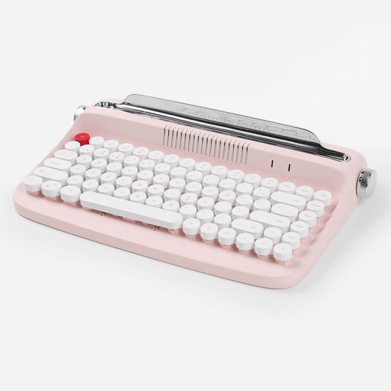 ACGAM ACTTO B303 Typewriter Retro Bluetooth Membrane Keyboard