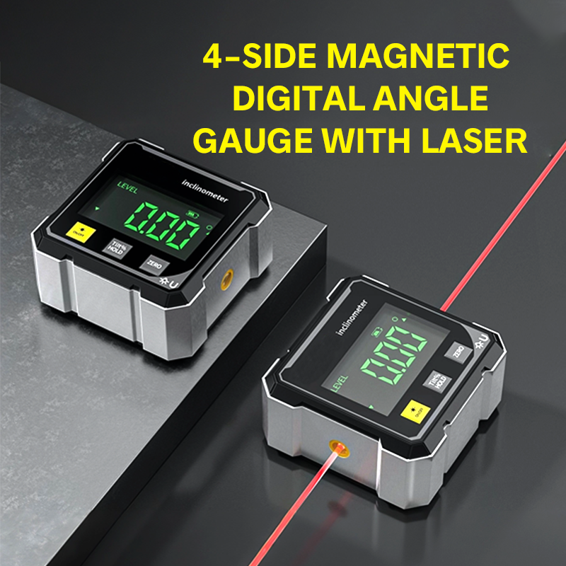 🚨BIG DISCOUNT!🔥Measure Angles Like a Pro — Magnetic Digital Angle Gauge
