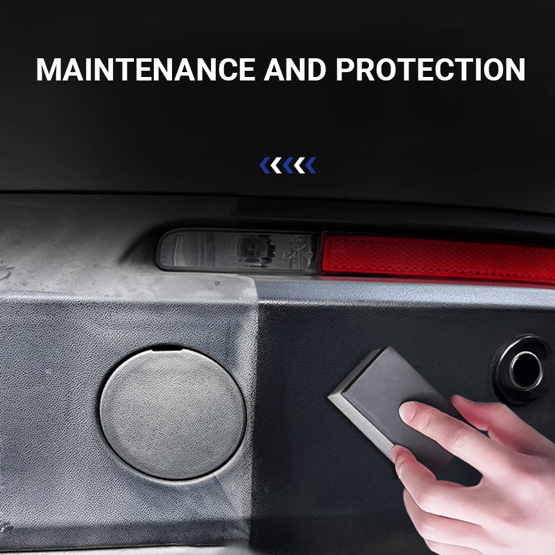 🚨HUGE DISCOUNT! 1-Step Plastic Trim Renewal – No painting! Restore faded exteriors & interiors FAST! Free sponge! 🧽✨