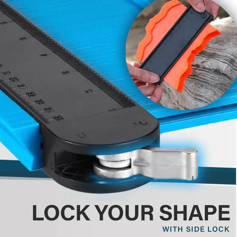 📐 50% OFF NOW! 🎄 Easy Shape Contour Gauge Duplicator – Perfect for DIY, Precise Tracing & Transfers 🔧