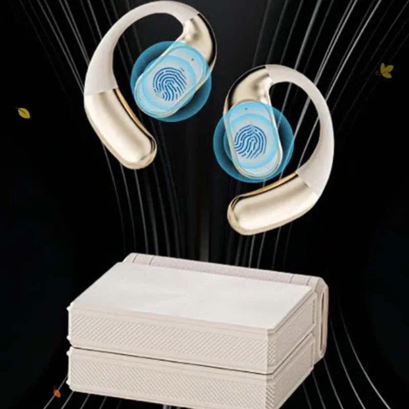 🎧 50% OFF NOW! ⚡ Wireless Open-Ear Earbuds – Lightweight, Clear Sound & Safe for Outdoor Use 🏃‍♂️✨