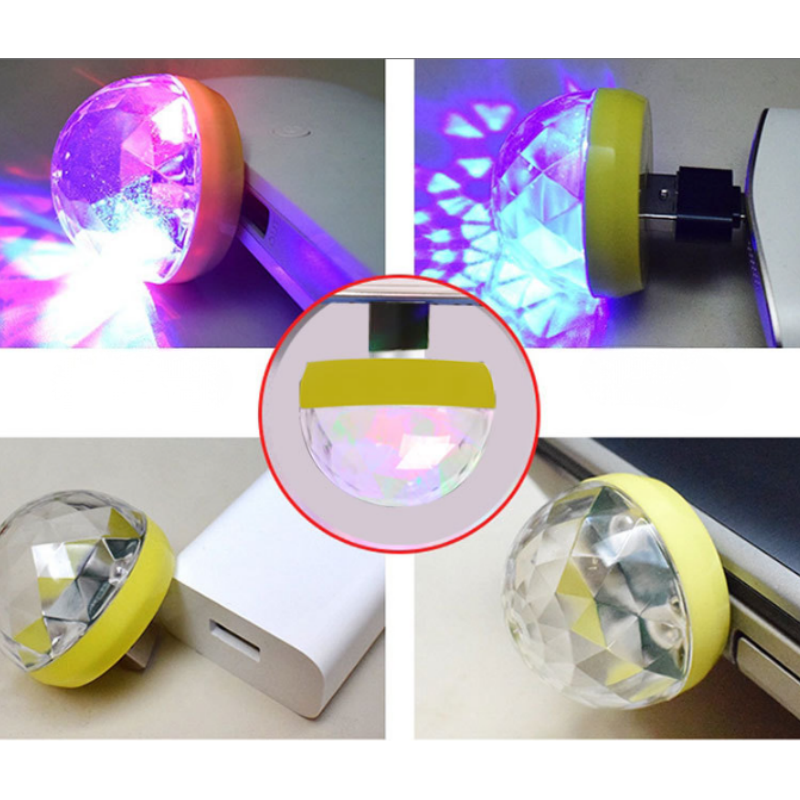 🔥Limited time 50%off🔥Portable USB RGB Effect Party Light🌟🌈