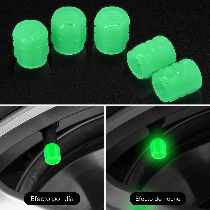 🔥While Supplies Last 40% OFF!🎉 Glow-in-the-dark valve caps (tire valve caps) 🚗💫