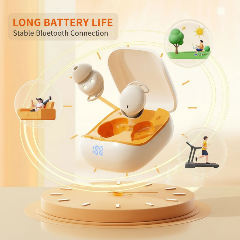 🏆Christmas Limited Sale 49% OFF🎁Hearing Bluetooth Aids Sleep Earbuds Bluetooth headset