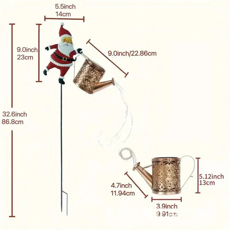 🎅Christmas Solar Kettle Light & Lantern Garden Decor Collection