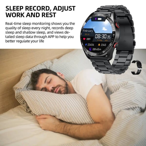 📢📢50% OFF !!!⏰Multifunctional Bluetooth Talk Casual Smartwatch