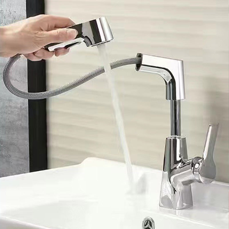 🔥While Supplies Last 40% OFF!🎉 1 Hole Bathroom Faucet with Pull Out Sprayer