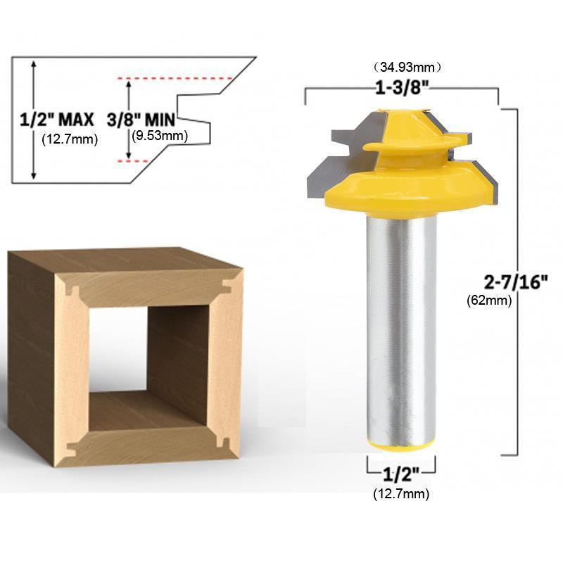 45 °Miter Router Bit