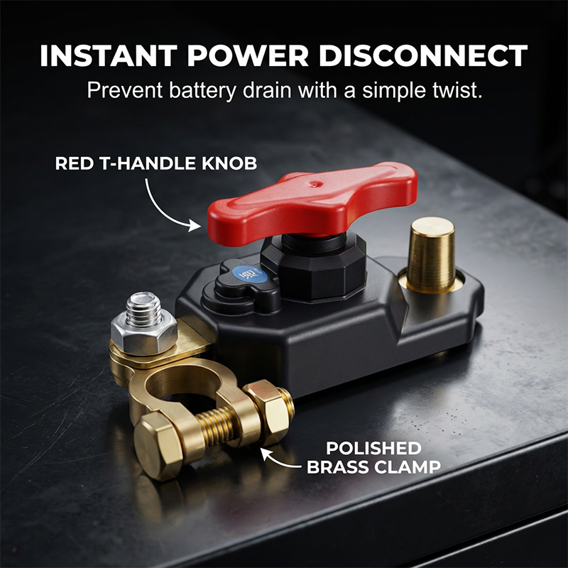 🔥While Supplies Last 40% OFF!🎉 Universal Rotary Battery Disconnect Switch