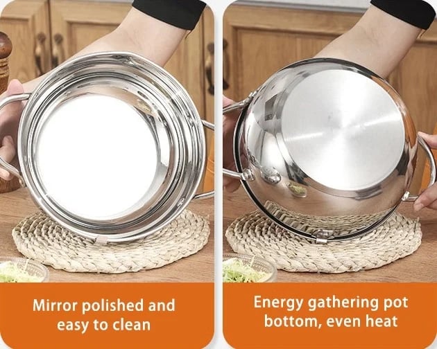 Stainless Steel Deep Fryer, Deep-fry delicious food easily