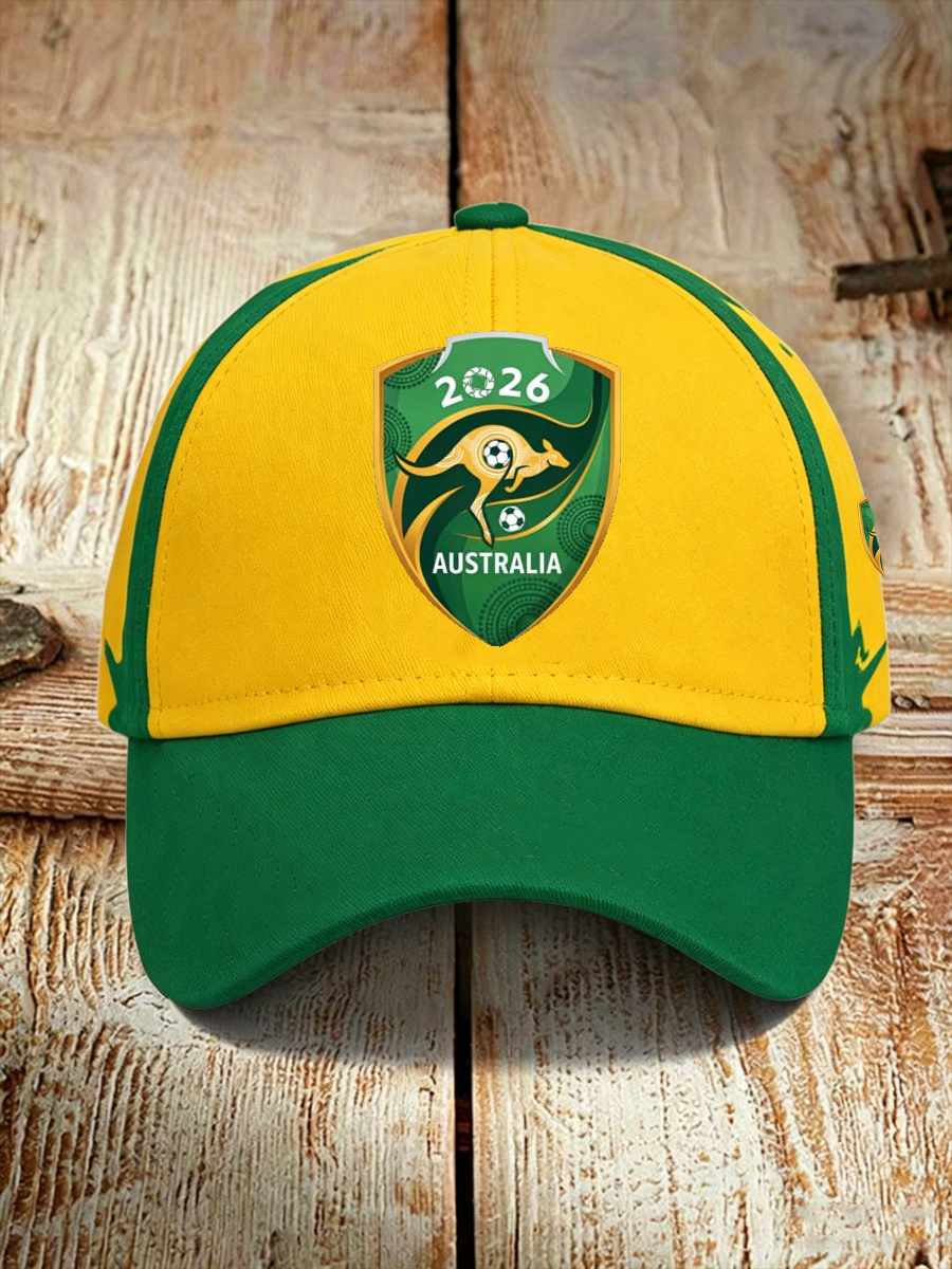 Unisex Australian football Lover Print Hat