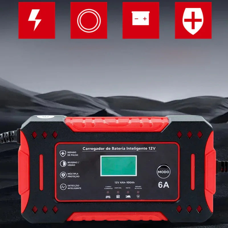 Portable Smart Car Battery Charger🔋